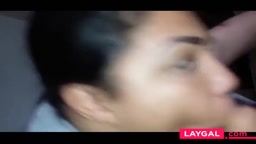 Sexy boricua sucking black man