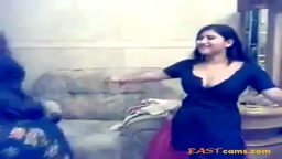 Muslim girl performing in private Mujra