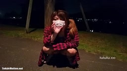 Mana Outdoor Risky Public Masturbation 2