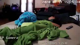 Hacked IP Cam Masturbation