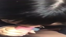 個人撮影　彼女に口内射精