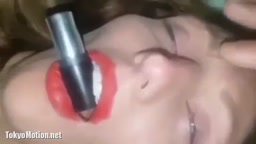 Amy slut passed out snoring