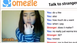 $50 cute asian omegle girl