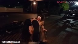 Mana masturbates outside and gets caught