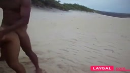 Fucking strangers on the beach