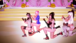 MMD   ヘビーローテーション   ティファ他