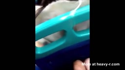 Bukkake on hair collection 1