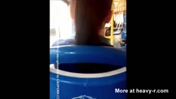 Bukkake on hair collection 1