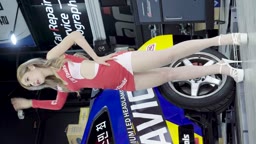 퍼니지신인모델쇼케이스 레이싱모델 주나일02 직캠 by 고프로 (2022