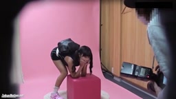 素人パンチラ in 個人撮影会 vol.12 黒髪ツインテールくるみ