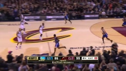 [60FPS 0.5x]LeBron James Blocks Steph Curry and Talks TRASH!