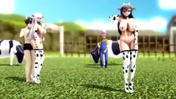 MMD  牛娘　Chocolate Cream