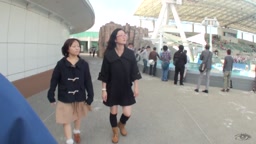 無 レズ露出（マリさん）
