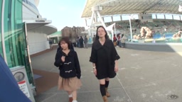 無 レズ露出（マリさん）